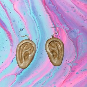 Etsy artist handmade ear earrings
